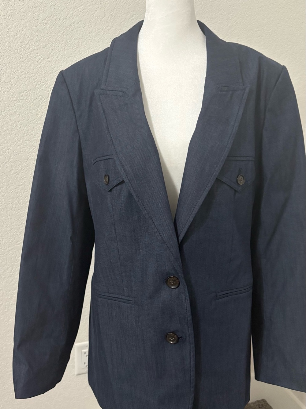 Banana Republic Navy Blazer Jacket